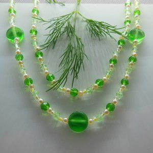 Handmade Set Earrings and Necklace - Spring Collection